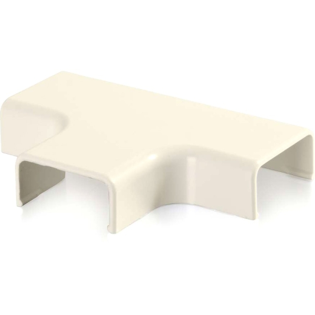 C2G Wiremold Uniduct 2800 Tee Cover Ivory 16012