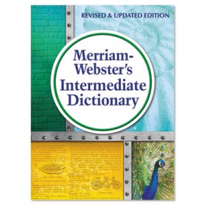 Merriam Webster Intermediate Dictionary, Grades 6-8, Hardcover, 1,024 Pages MER6978 MER697-8