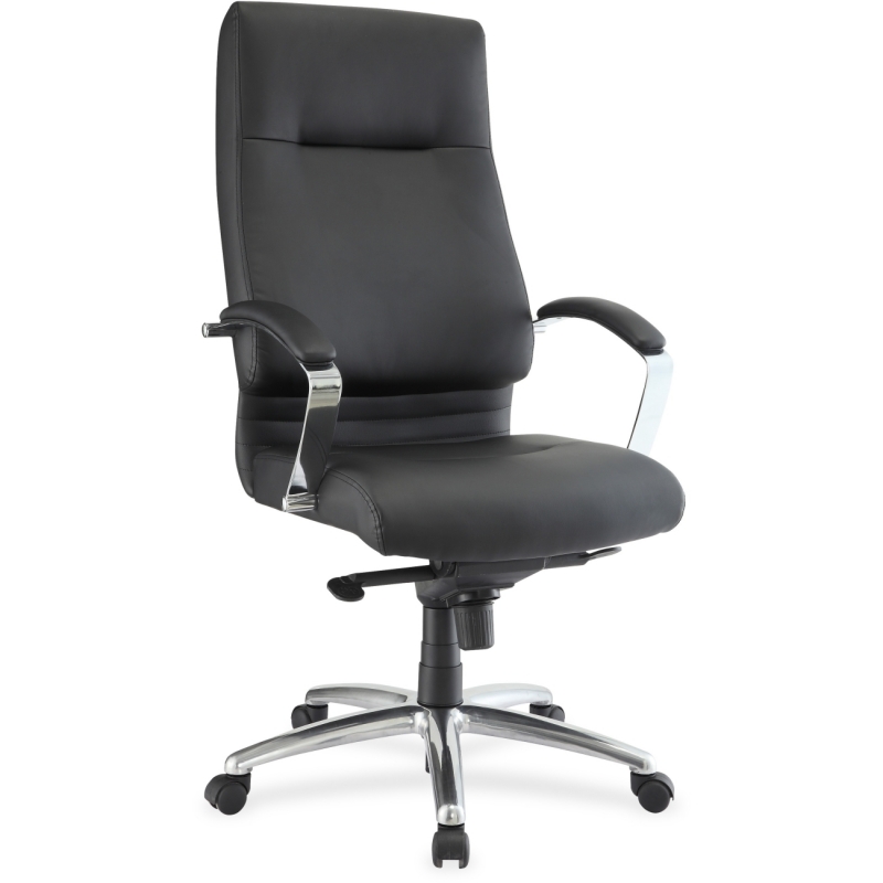 Lorell Modern Exec. High-back Leather Chair 66922 LLR66922