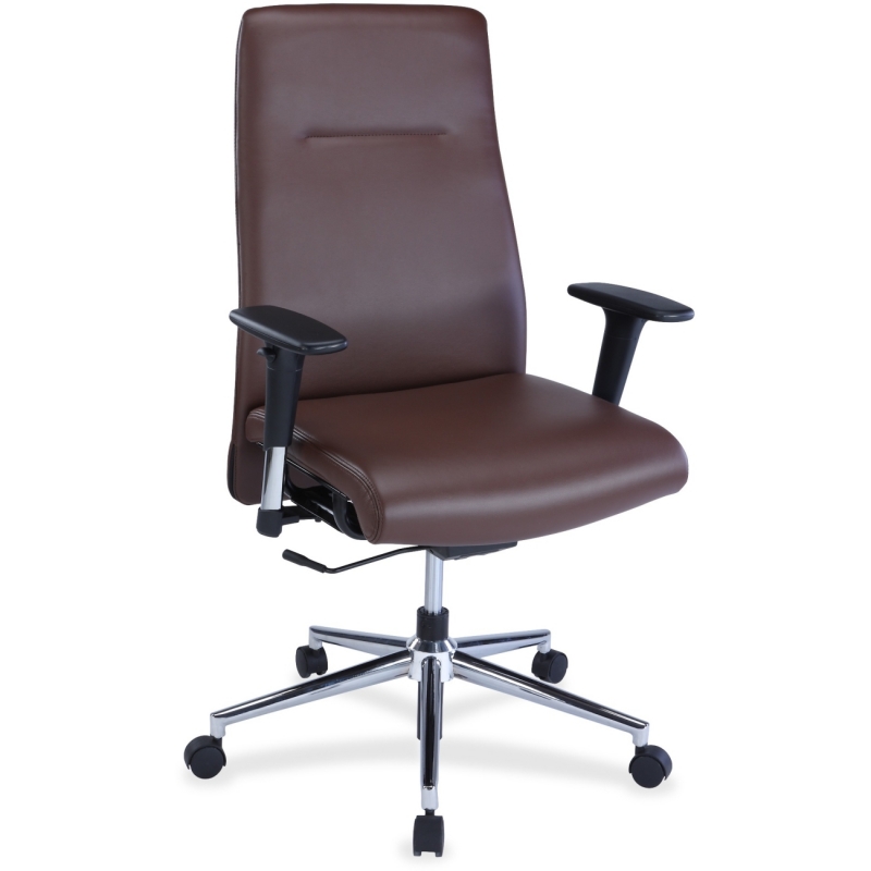 Lorell Leather Suspension Chair 34851 LLR34851
