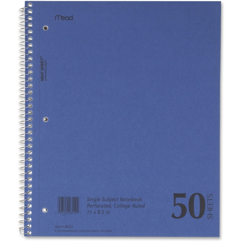 Mead Westvaco Mid Tier Notebook 06552 MEA06552