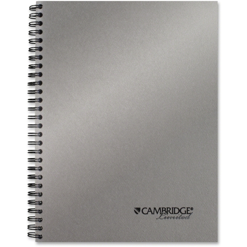 Mead Silver 9-1/2" Metallic Notebook 45007 MEA45007