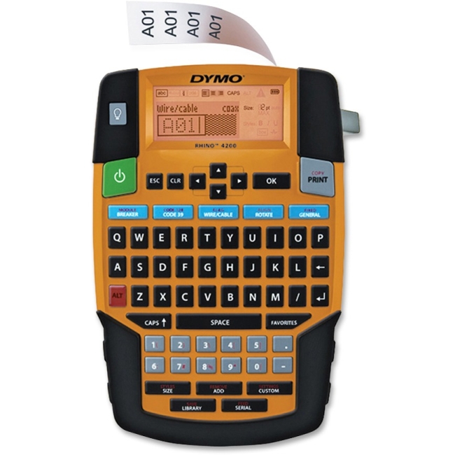 DYMO Rhino 4200 Label Maker for Security and Pro A/V 1801611 DYM1801611