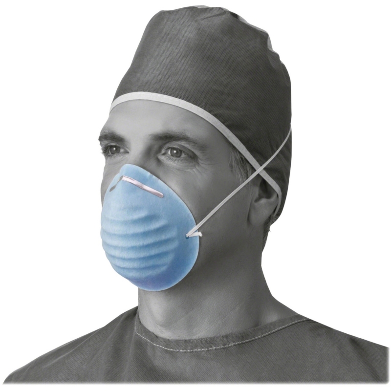 Medline Surgical Cone-Style Face Mask NON27381 MIINON27381