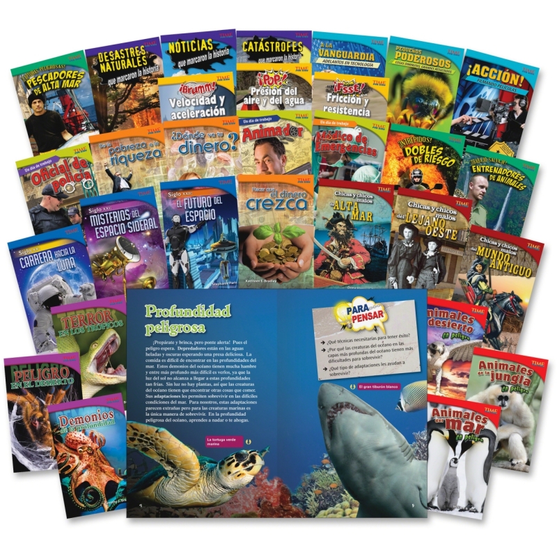 Shell TIME for Kids: Challenging 30-Book Spanish Set 20222 SHL20222