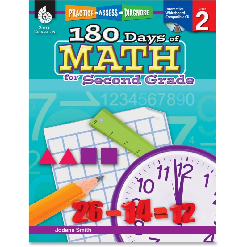 Shell Practice, Assess, Diagnose: 180 Days of Math for Sixth Grade 50805 SHL50805