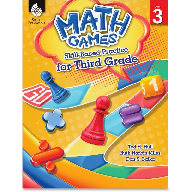 Shell Math Games: Skill-Based Practice for Third Grade 51290 SHL51290