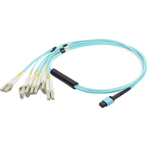 AddOn Fiber Optic Duplex Patch Network Cable ADD-MPO-6LC3M5OM3