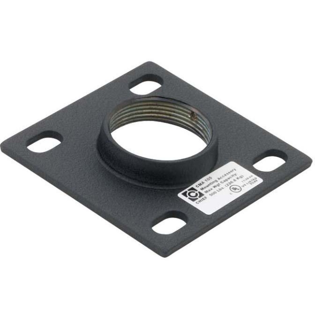 Chief CMA 4" Flat Ceiling Plate CMA-105