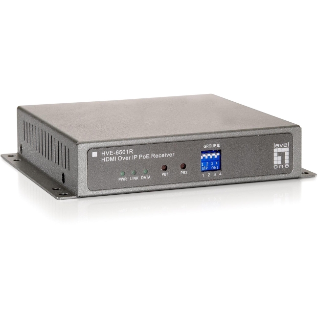LevelOne HDMI Over IP PoE Receiver HVE-6501R