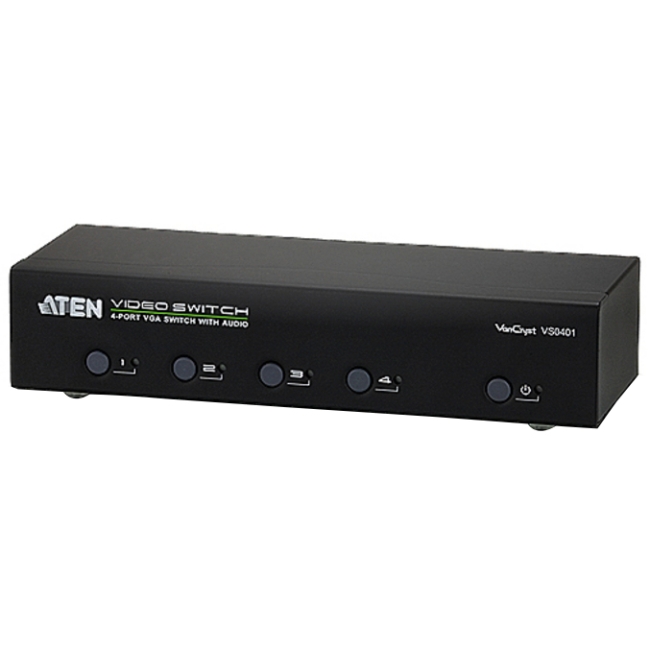 Aten 4-Port VGA Switch with Audio VS0401