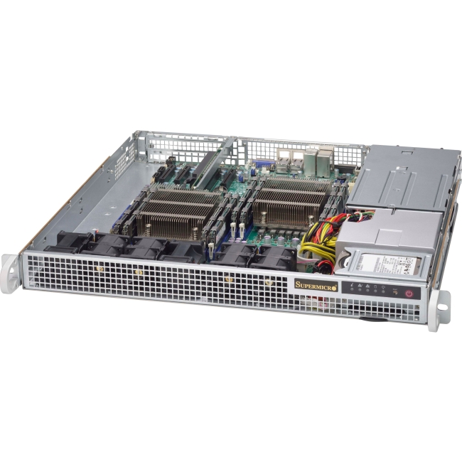 Supermicro SuperChassis 514-R400C (No Paint) CSE-514-R400C SC514-R400C