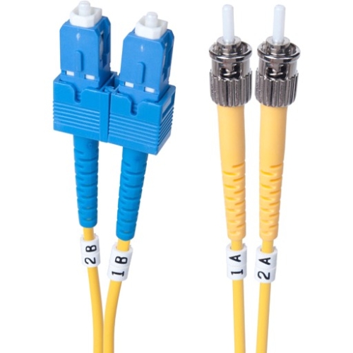 Link Depot Single Mode Duplex Fiber Patch Cable ST - SC FOS9-STSC-1
