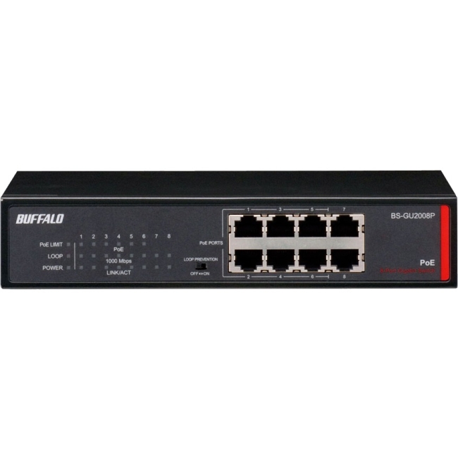Buffalo Ethernet Switch BS-GU2008P