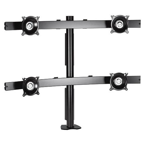 Chief Widescreen Quad Monitor Desk Clamp Mount KTC445S