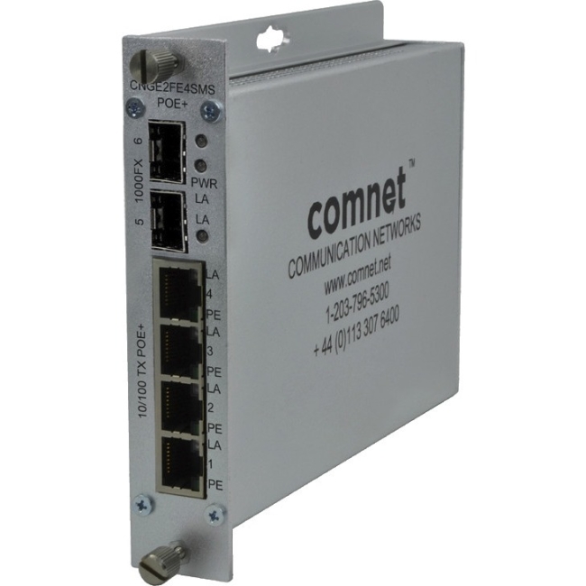 ComNet Ethernet Switch CNGE2FE4SMSPOE