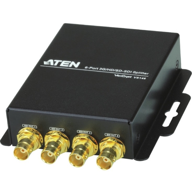 VanCryst 6-Port 3G/HD/SD-SDI Splitter VS146