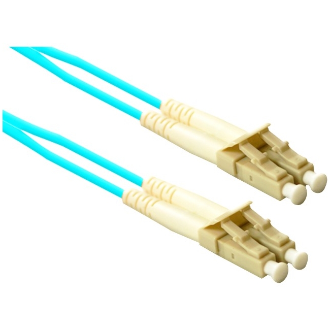 ENET Fiber Optic Duplex Patch Network Cable LC2-10G-1M-ENC