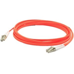 AddOn 5m Multi-Mode Fiber (MMF) Duplex LC/LC OM1 Orange Patch Cable for HP 221692-B22-AO