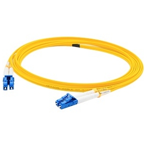 AddOn 15m Single-Mode Fiber (SMF) Duplex LC/LC OS1 Yellow Patch Cable ADD-LC-LC-15M9SMF