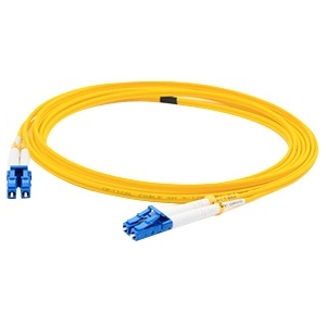AddOn 1m Single-Mode Fiber (SMF) Duplex (APC-LC/APC-LC) ALC/ALC OS1 Yellow Patch Cable ADD-ALC-ALC