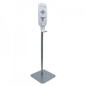 PURELL LTX or TFX Touch-Free Dispenser Floor Stand, Silver, 23 3/4 x 16 3/5 x 5 29