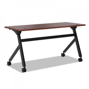 HON Multipurpose Table Flip Base Table, 60w x 24d x 29 3/8h, Chestnut BSXBMPT6024PC HBMPT6024P.C1