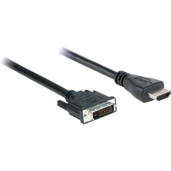 V7 HDMI DVI Cable (M/M) HDMI/DVI-D Dual Link Black 2m V7E2HDMIDVID-02M-2N