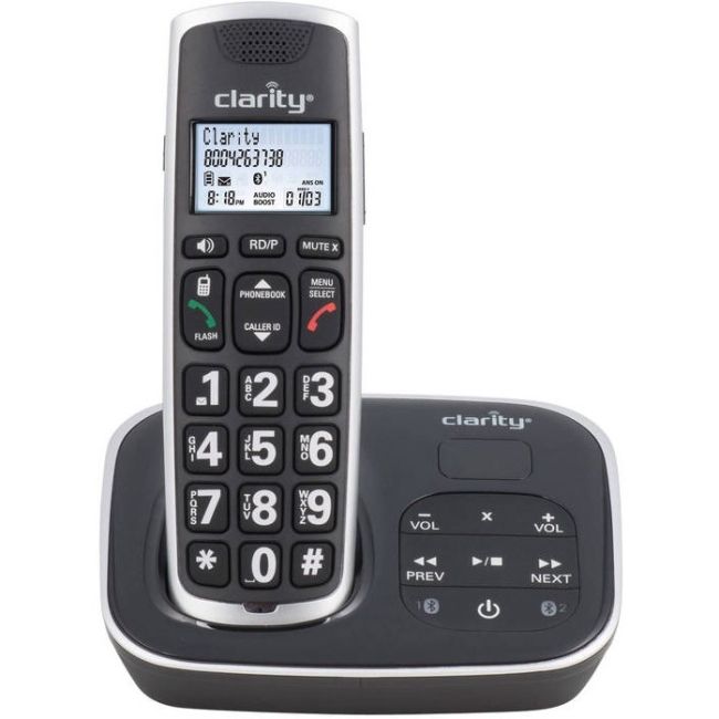 Clarity Amplified Bluetooth Cordless Phone with Answering Machine 59914.001 BT914