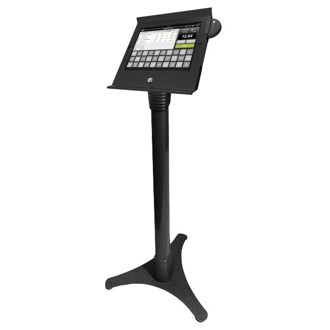 MacLocks Slide iPad POS Adjustable Floor Stand - Fits iPad 2/3/4/Air/Air 2/Mini 147B250MPOSB