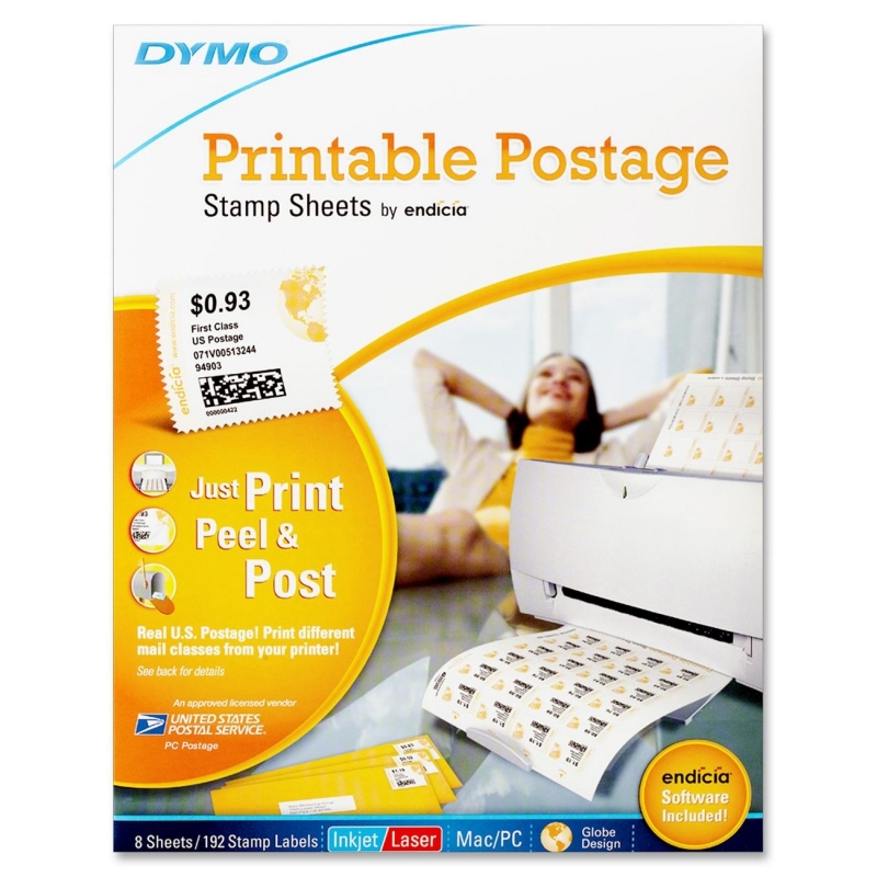Dymo Printable Postage Stamp Label 1750042 DYM1750042