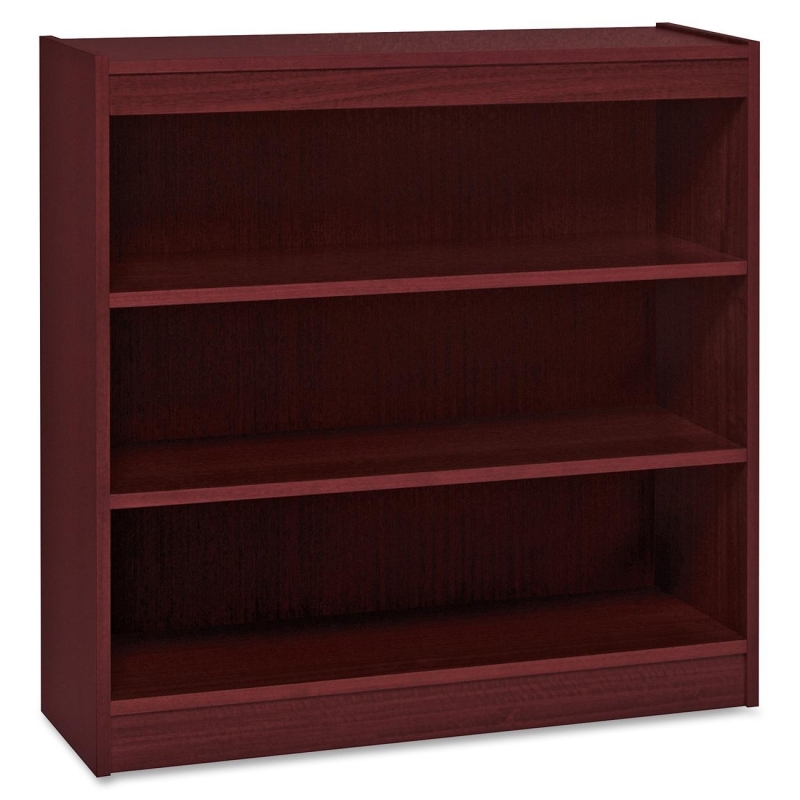 Lorell Panel End Hardwood Veneer Bookcase 60071 LLR60071