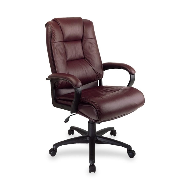 Office Star Office Star EX5162 Deluxe High Back Executive Leather Chair EX5162-4 OSPEX51624 EX5162