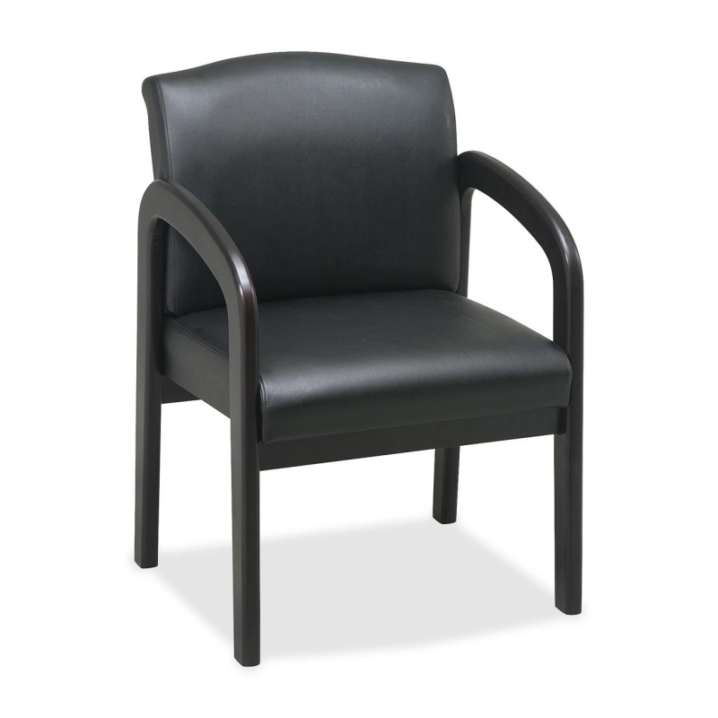 Lorell Deluxe Faux Guest Chair 60469 LLR60469