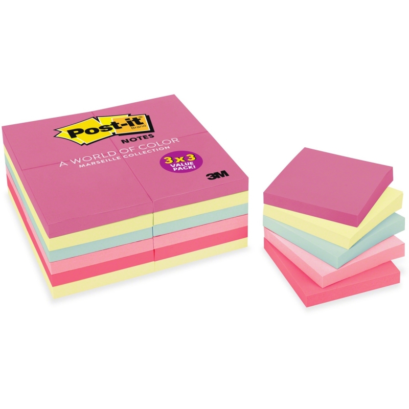 Post-it Post-it Value Pack in Marseille Colors 65424APVAD MMM65424APVAD