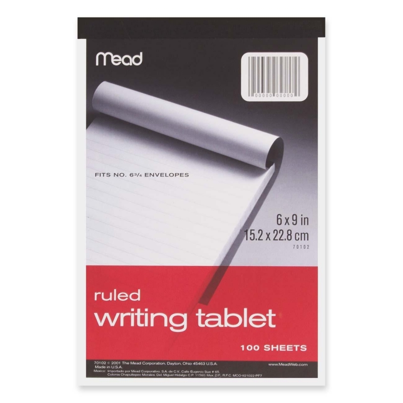 Mead Top-bound Writing Tablet 70102 MEA70102