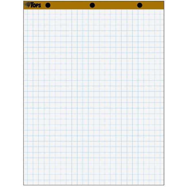 TOPS TOPS 1" Grid Square Ruled Easel Pad 7900 TOP7900