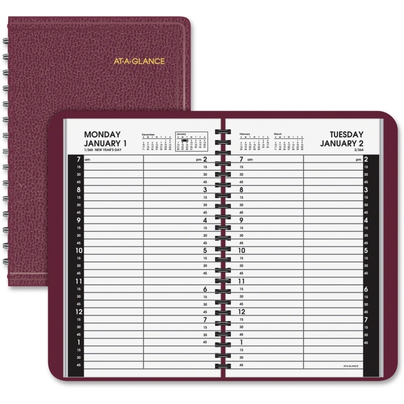 At-A-Glance Classic Size Daily Appointment Book 70-800-50 AAG7080050