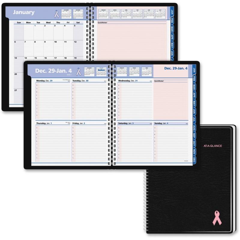 At-A-Glance At-A-Glance QuickNotes Breast Cancer Appointment Book 76PN0105 AAG76PN0105