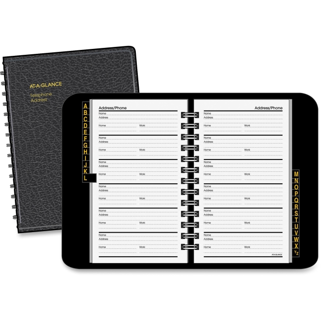 At-A-Glance Telephone and Address Book 80-201-05 AAG8020105