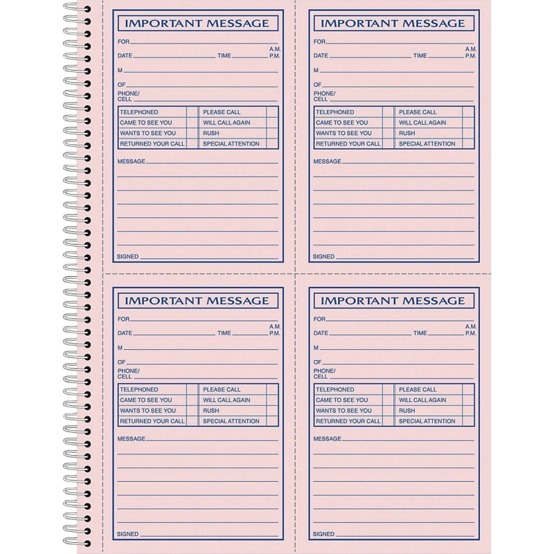 Adams Carbonless Important Message Pad SC1184P ABFSC1184P