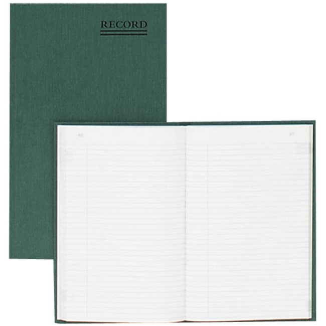 Rediform Green Bookcloth Journal book 56112 RED56112