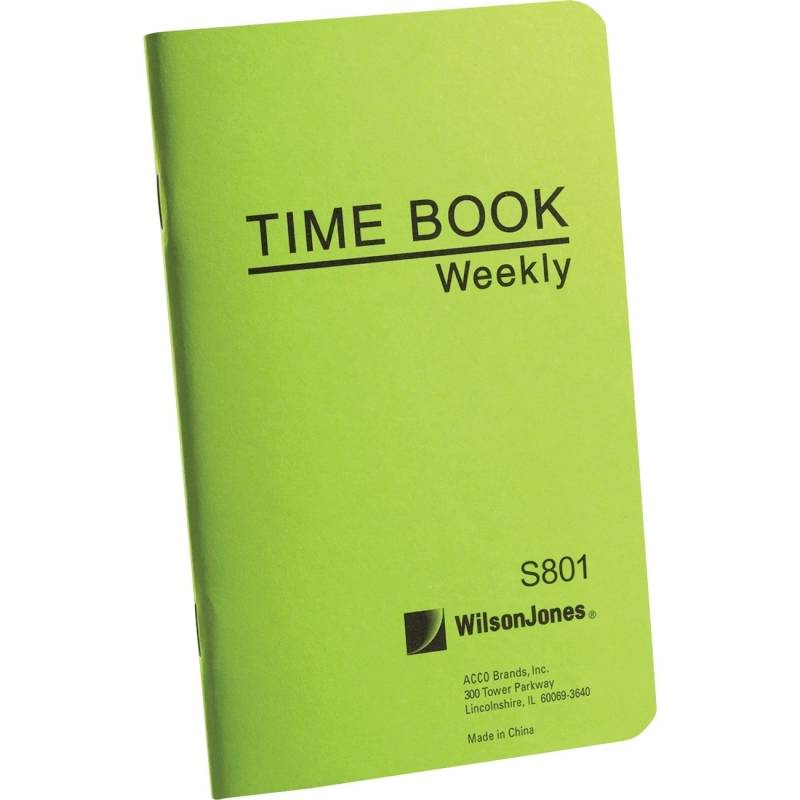 Wilson Jones Foreman's Time Book WS801 WLJS801