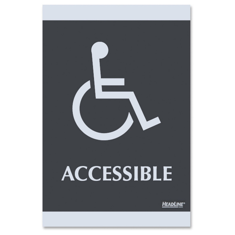 U.S. Stamp & Sign Century Handicap Accessible Sign 4764 USS4764
