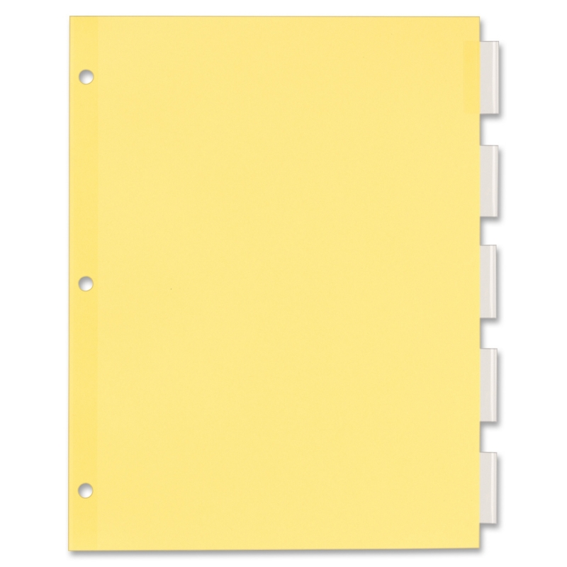 Avery Office Essentials Economy Insertable Tab Dividers 11466 AVE11466