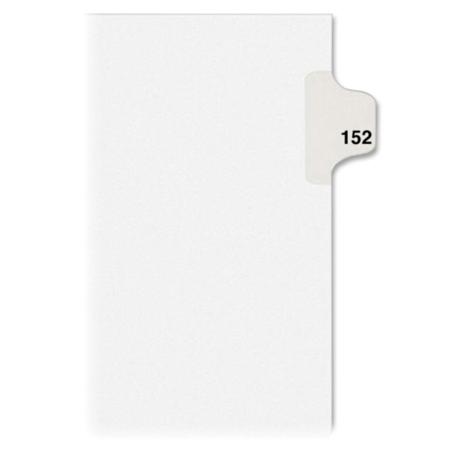 Avery Individual Side Tab Legal Exhibit Dividers 82368 AVE82368