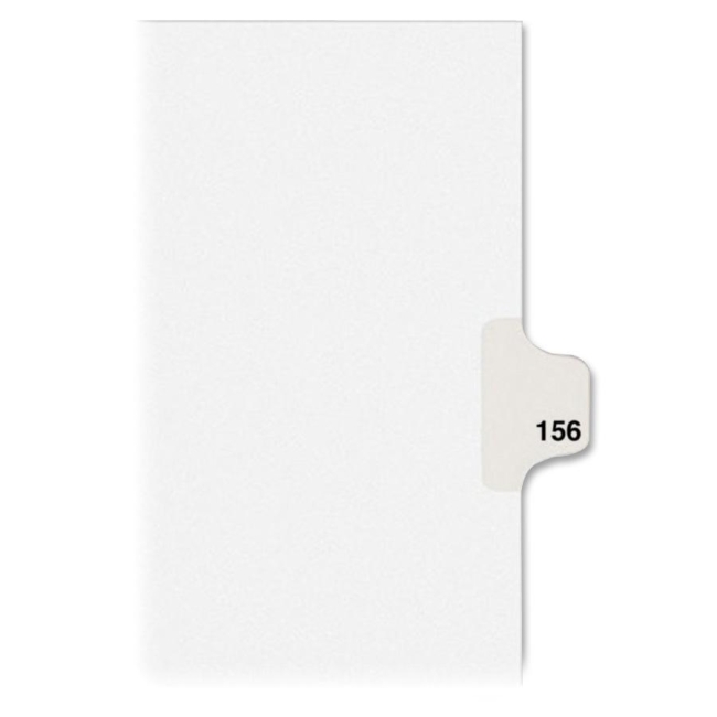 Avery Individual Side Tab Legal Exhibit Dividers 82372 AVE82372