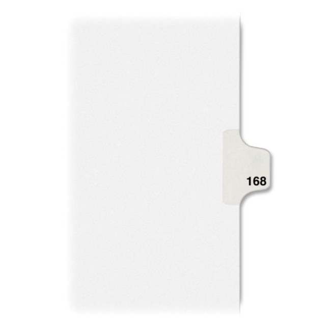 Avery Individual Side Tab Legal Exhibit Dividers 82384 AVE82384