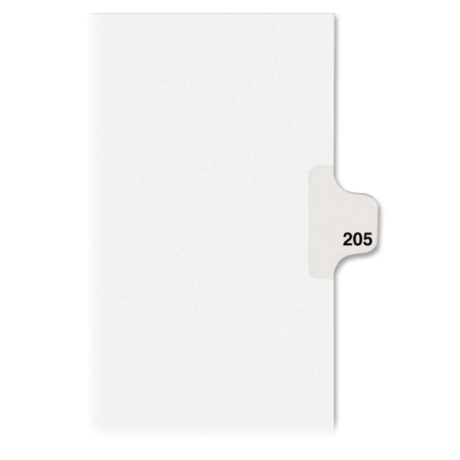 Avery Individual Side Tab Legal Exhibit Dividers 82421 AVE82421