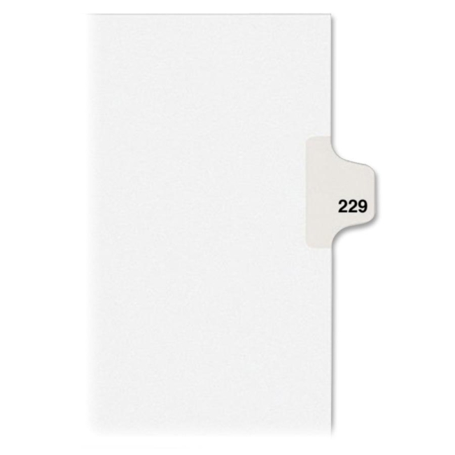 Avery Individual Side Tab Legal Exhibit Dividers 82445 AVE82445